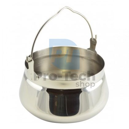 Stainless steel cauldron for fish 8,5L 25cm 52247