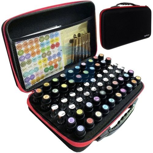 Cosmetic case - nail polish organizer Soulima 75864