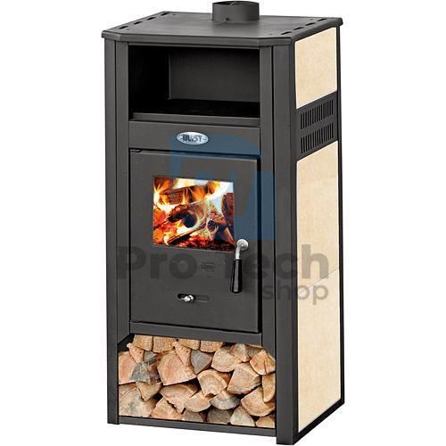 Fireplace stove 9,5 kW beige 40207