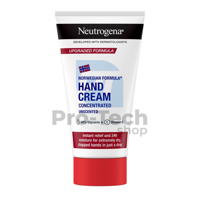 Neutrogena Unscented Hand Cream 75ml 30536