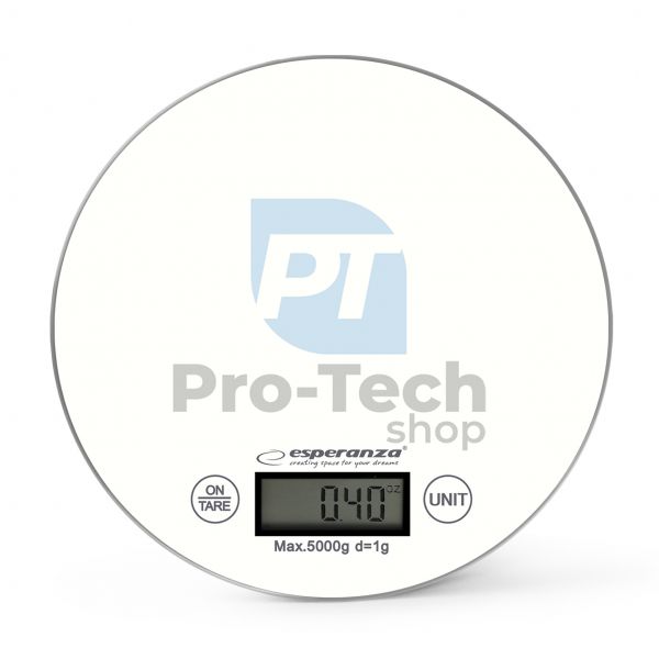 Kitchen scale MANGO, white 73067