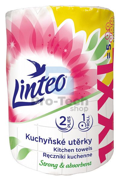 2-ply kitchen towels 50m LINTEO SATIN XXL 30394