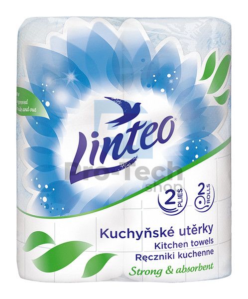 2-ply kitchen towels LINTEO SATIN - 2pcs 30393