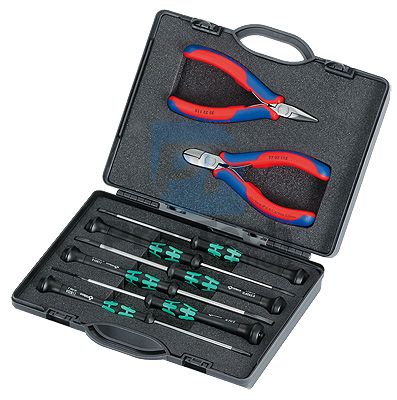 Case for Electronics Pliers with Tools 8 pcs KNIPEX 08993