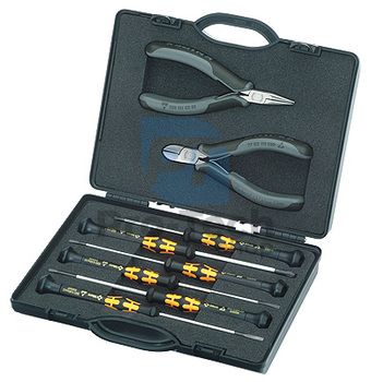 Case for Electronics ESD Pliers with 8 tools KNIPEX 08994