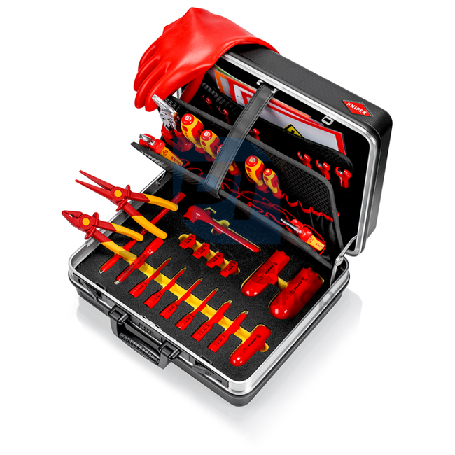 "Basic" E-Mobility case with tools KNIPEX 60030