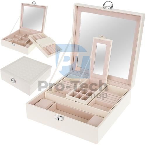 Jewellery case - white - Beautylushh 74482