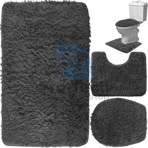 Bathroom carpet set - grey Ruhhy 22061 75877