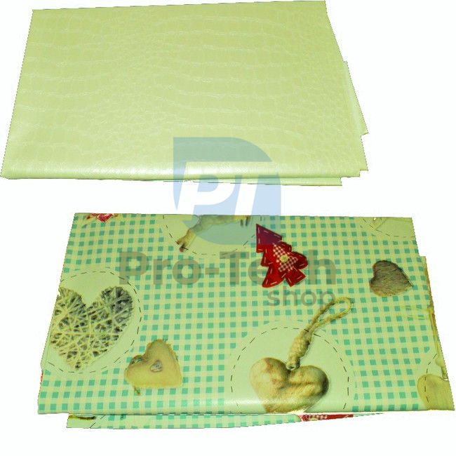 PVC rubber tablecloth 140x160cm 52814