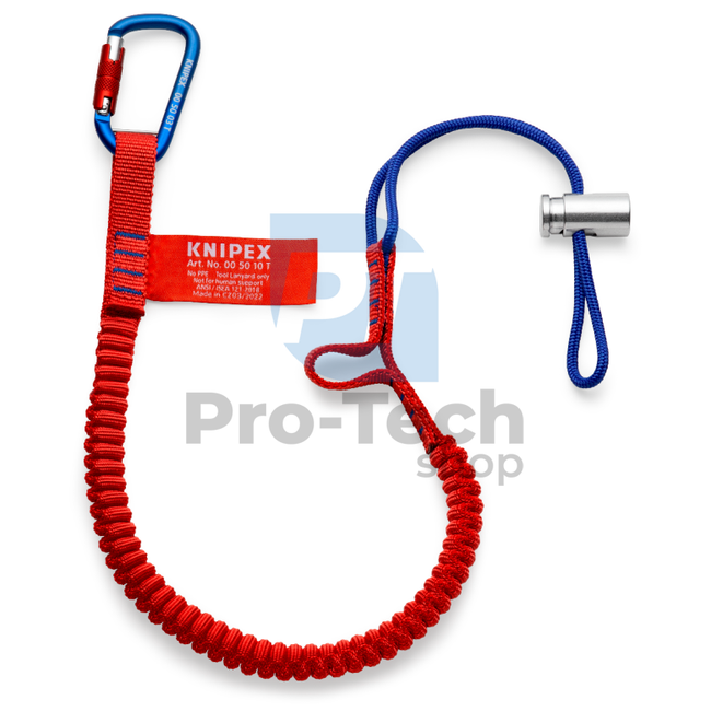 Rope with fixed carabiner KNIPEX 60042