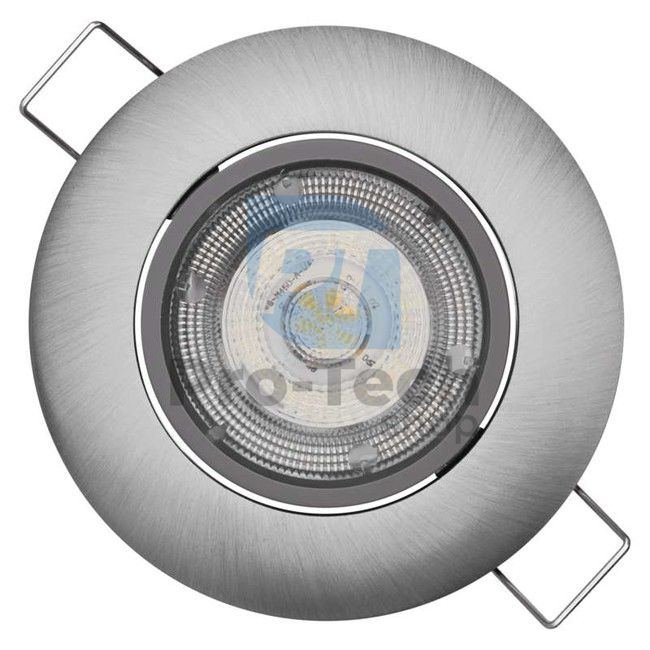 LED spotlight Exclusive silver, circle 5W warm white 71520