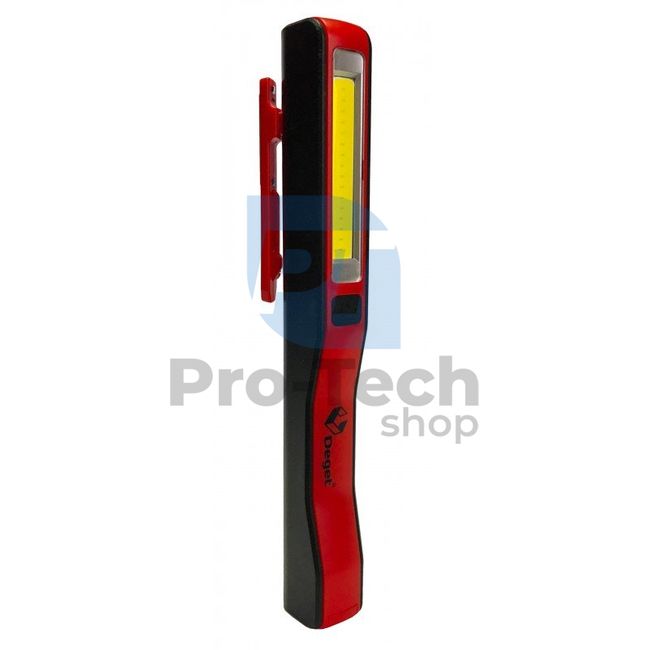 Rechargeable 3W COB + 1W LED workshop lamp 10978