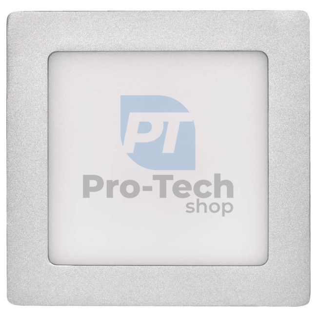 LED panel 170×170, square, silver, 12W neutral white 71282