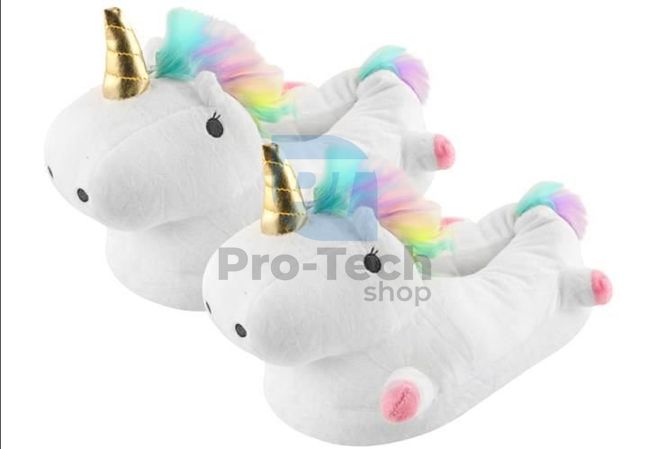 LED light-up slippers - unicorn 74535