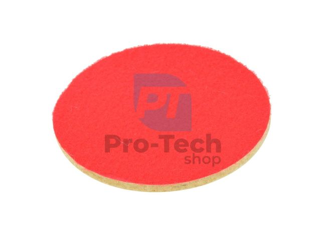 Polishing felt disc with Velcro 125x6mm 04385