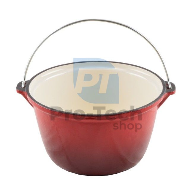 Cast iron cauldron with enamelled surface 4L 24cm 52682