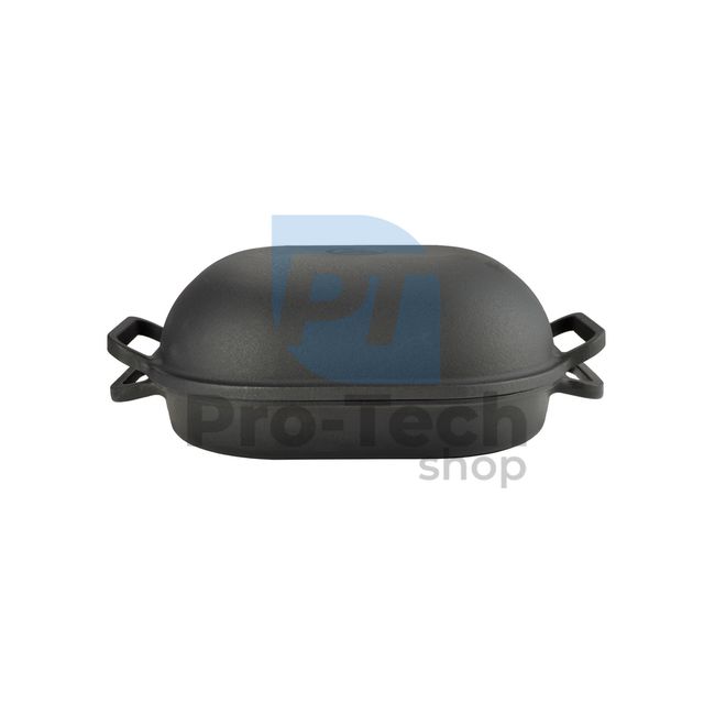 Cast iron baking dish with enamel surface 33,5cm Black 53803