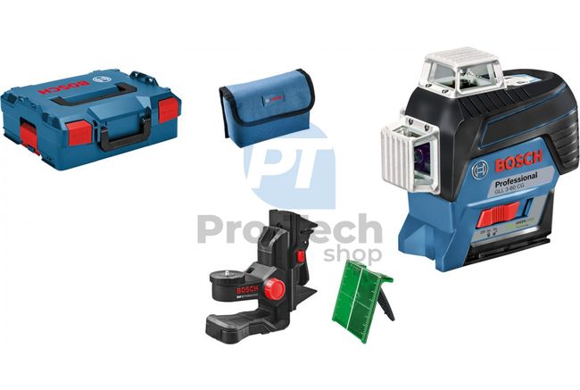 Line laser Bosch GLL 3-80 CG with accessories 10623