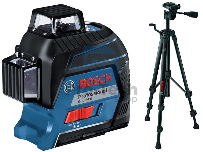 Line laser Bosch GLL 3-80 with tripod 10616