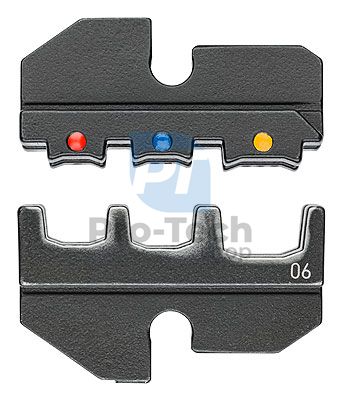 Crimping Connector for Insulated Terminals + Plug Connectors KNIPEX 08610