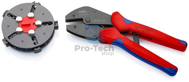 Crimping pliers MultiCrimp® 250mm with 5 crimping profiles KNIPEX 13447