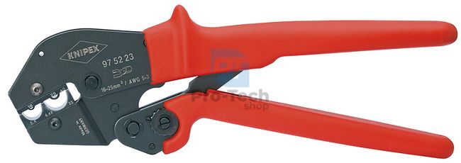 Crimping Pliers with AWG 5+3 with non-slip handles 250 mm KNIPEX 08663