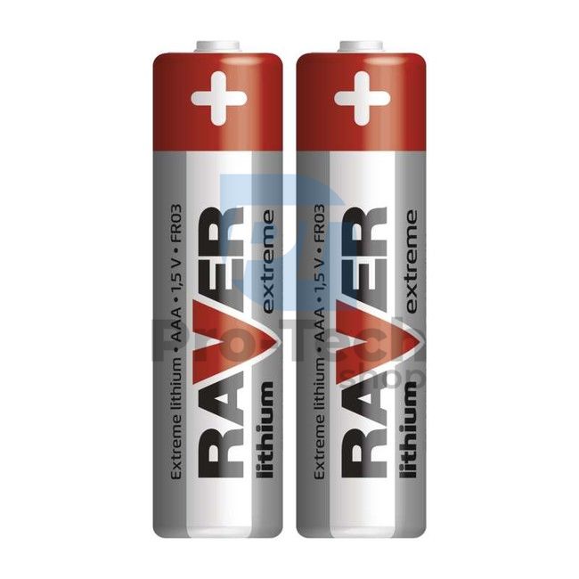 Lithium battery RAVER FR03 (AAA), 2pcs 71051