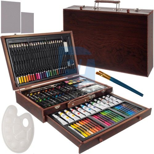 Painting set in case 128 pieces Maaleo 21644 74581