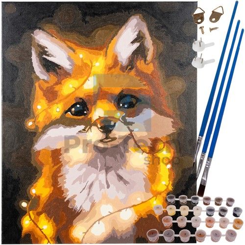 Paint by numbers 40x50cm - fox Maaleo 22782 75909