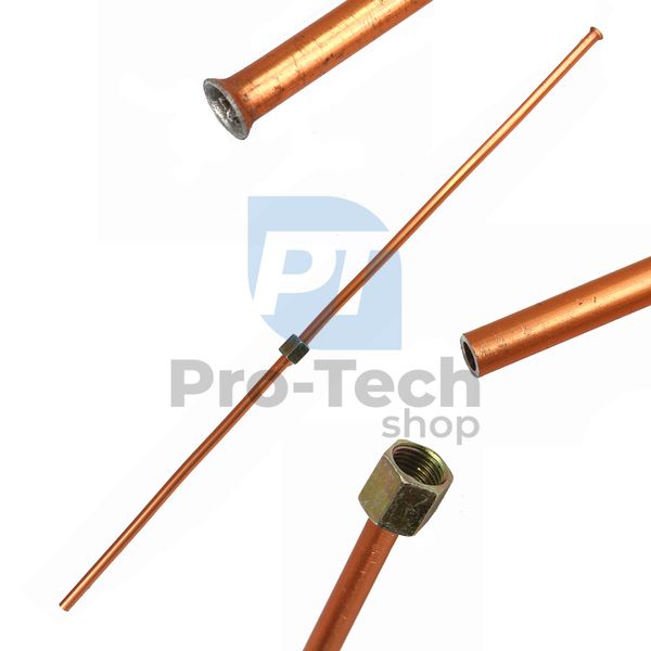 Copper seamless pipe 6x550mm 15835