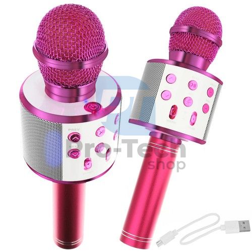 Karaoke microphone - pink Izoxis 22191 75918