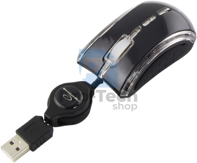 CELANEO USB mini mouse, black 73133