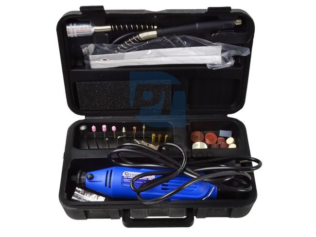 Mini straight grinder with accessories in suitcase 170W 06155