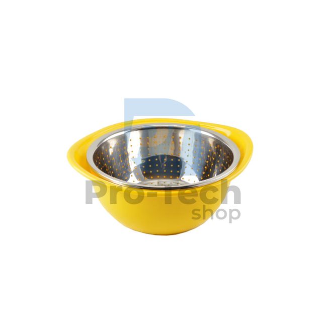 Plastic bowl with strainer 53505