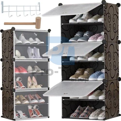 Modular shoe shelf - 6 levels 74620