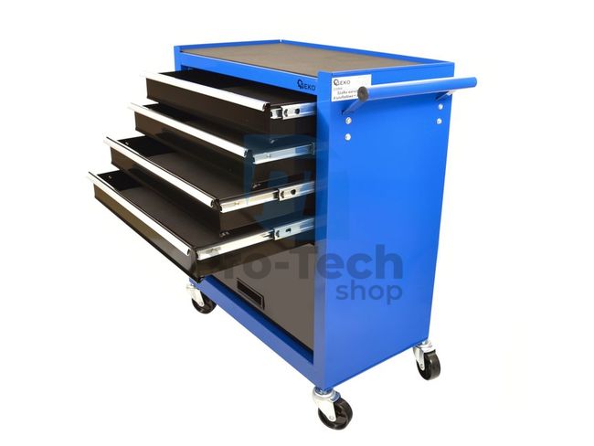 Assembly trolley, 4 drawers + storage space 02618