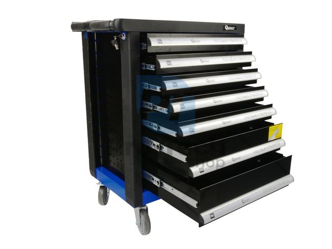 Assembly trolley, 7 drawers 02620