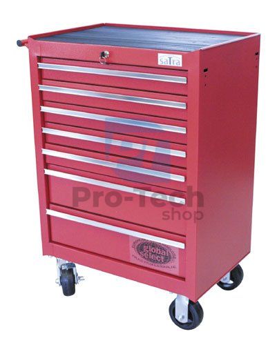 Pro assembly trolley, 7 tool drawers Satra S-4007GR 04142