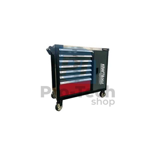 Assembly trolley with tools 7 drawers 299 pcs 40538