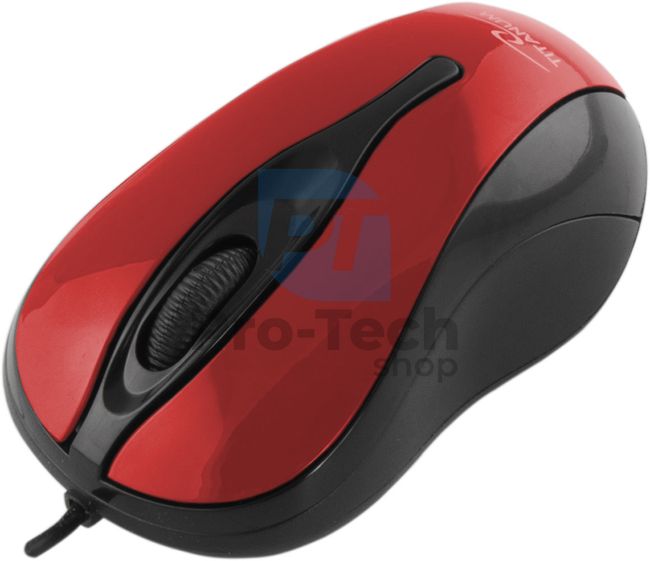 3D USB mouse HORNET, red 73405