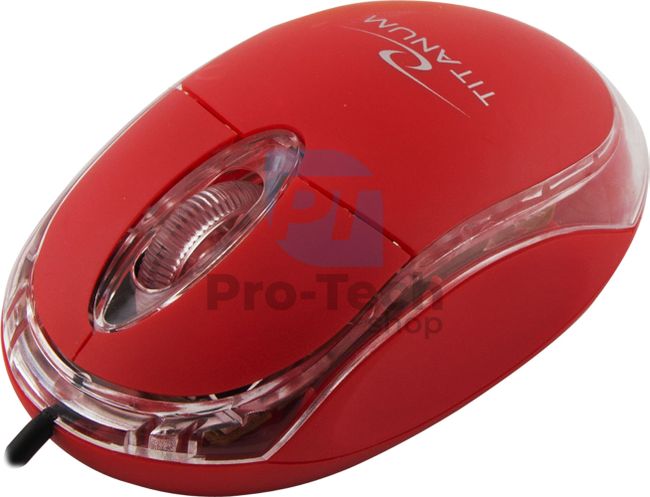 Mouse 3D USB RAPTOR, red 73402