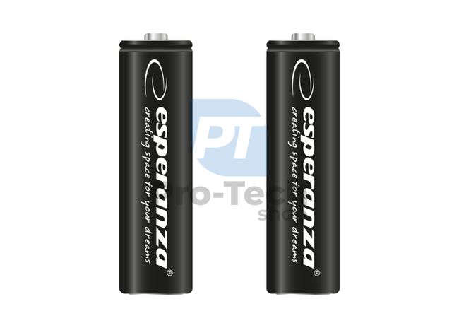 Rechargeable battery NI-MH AA 2600mAh 2pcs, black 73335