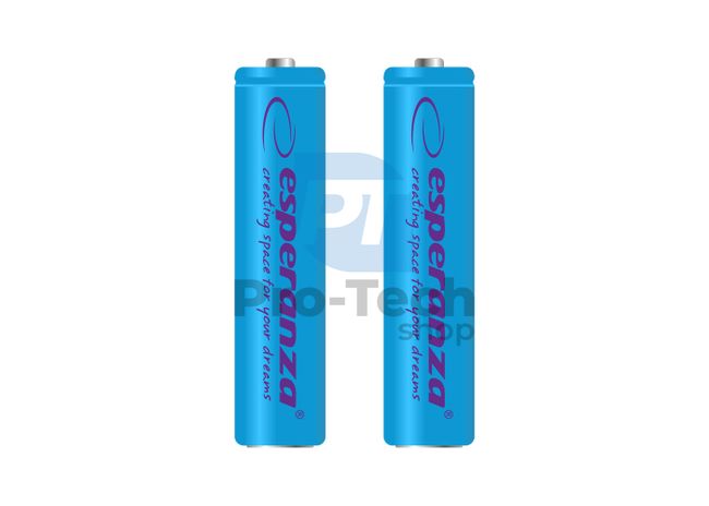 Rechargeable battery NI-MH AAA 1000mAh 2pcs, blue 73315