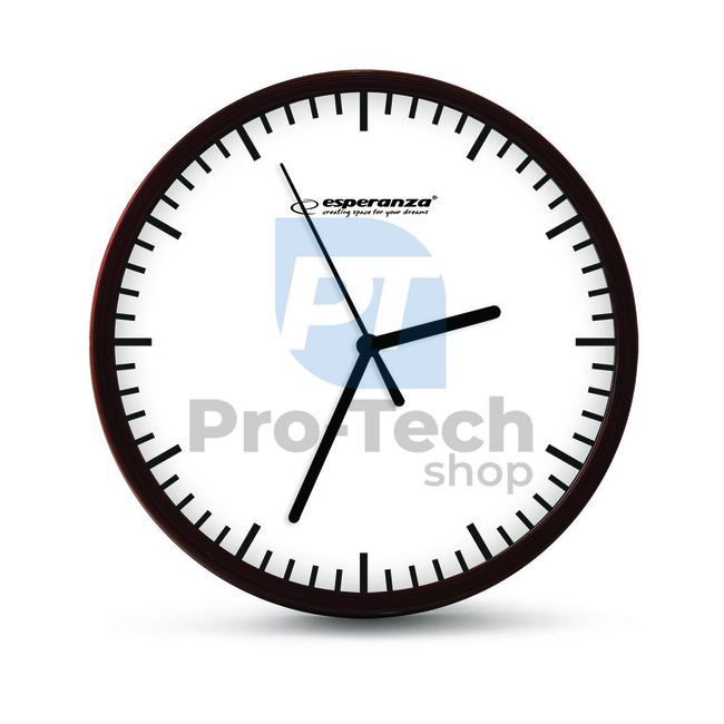 Wall Clock BUDAPEST, white 72839