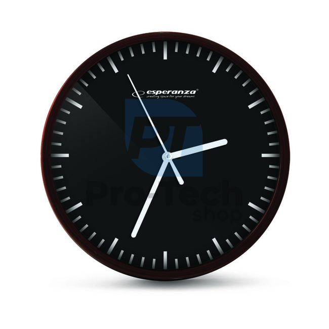 Wall Clock BUDAPEST, black 72838