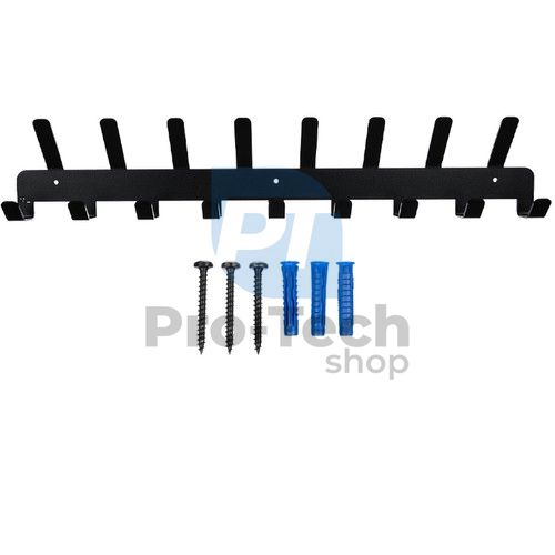 Wall hanger (17 hooks) - black 74706