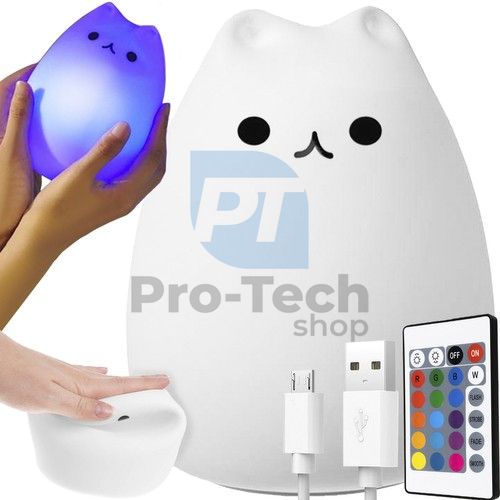 LED night lamp - Kitten 74729