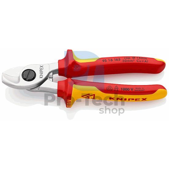 Scissors for cables 165 mm insulated KNIPEX 08548