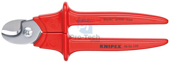 Scissors for cables 230 mm with plastic insulation KNIPEX 08543