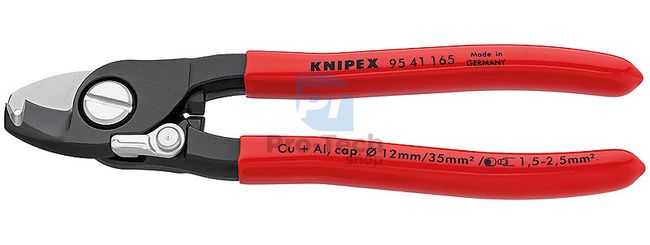 Cable scissors with stripping function 165 mm KNIPEX 08555